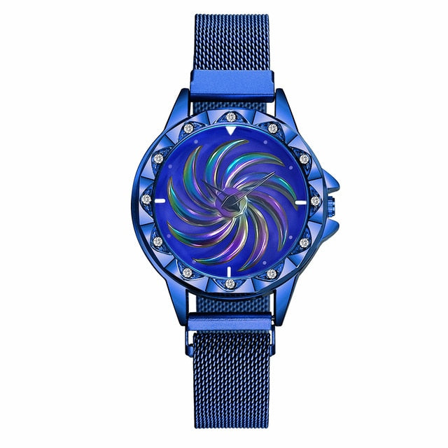 Magnet Buckle Rotating Watch