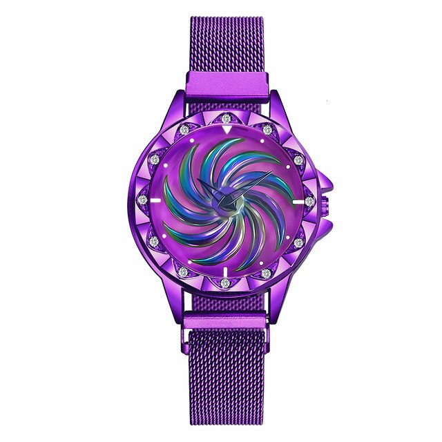 Magnet Buckle Rotating Watch