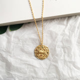 Artilady 12 Zodiac Necklace Pendant necklace