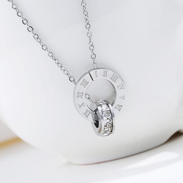 Austrian Crystal Love Necklace