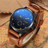 LEATHER WRISTWATCH