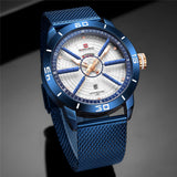 METAL STRAP QUARTZ WATCH