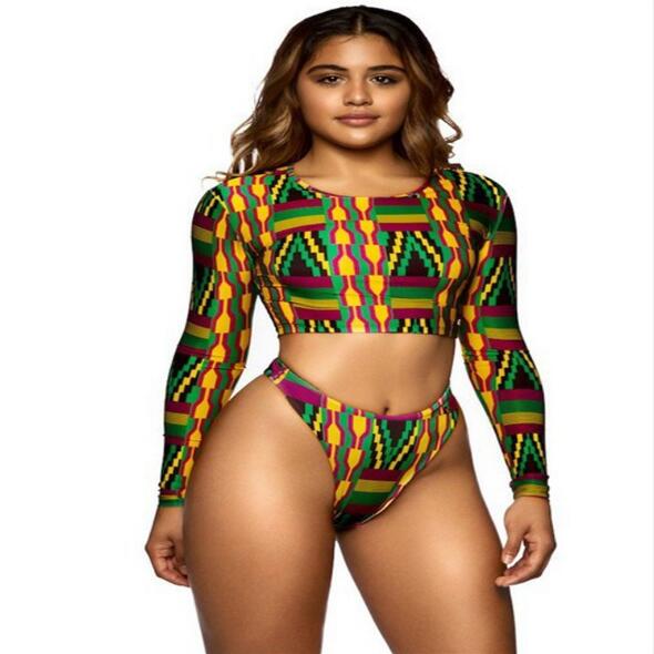 AFRICAN PRINT SWIMWEAR