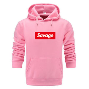 SAVAGE PRINT HOODIE