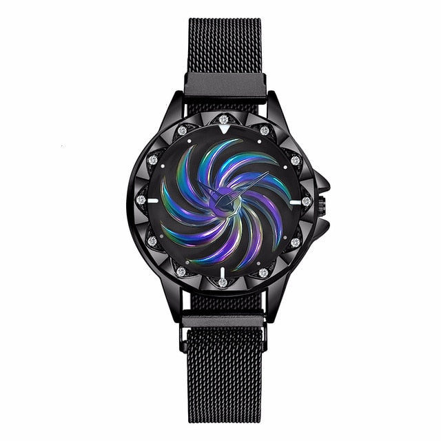 Magnet Buckle Rotating Watch