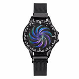 Magnet Buckle Rotating Watch