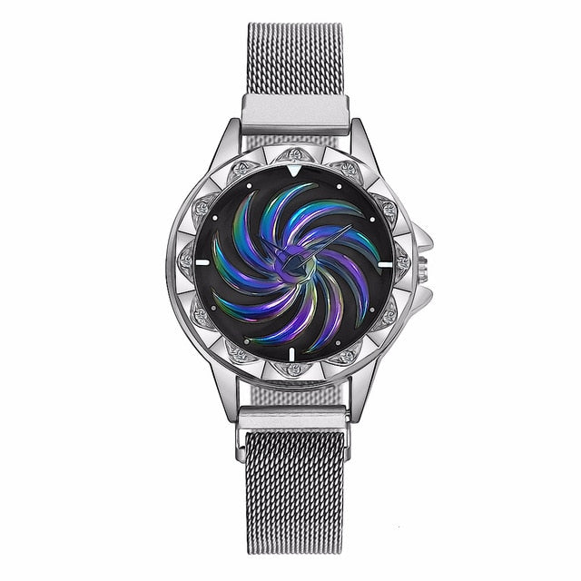 Magnet Buckle Rotating Watch