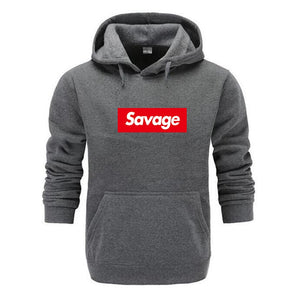 SAVAGE PRINT HOODIE