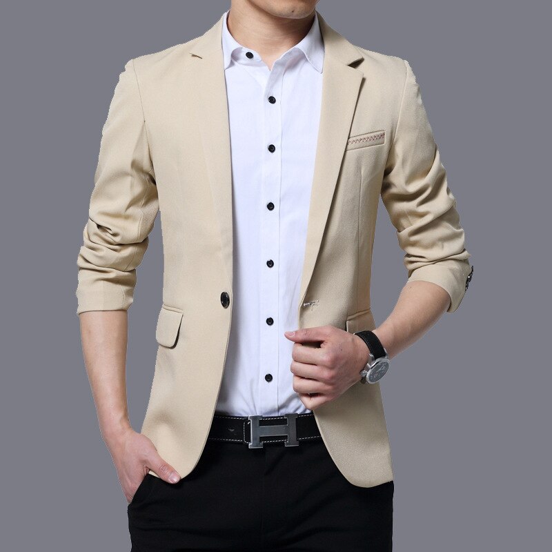 NOTCHED LAPEL BLAZER