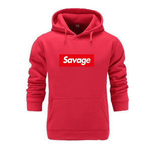 SAVAGE PRINT HOODIE