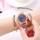 Magnet Buckle Rotating Watch