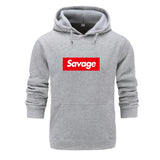 SAVAGE PRINT HOODIE