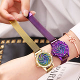 Magnet Buckle Rotating Watch