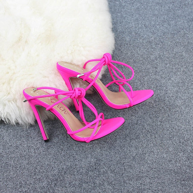 12cm High Heels Sandals