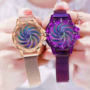 Magnet Buckle Rotating Watch