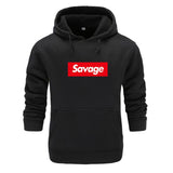 SAVAGE PRINT HOODIE