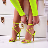 12cm High Heels Sandals